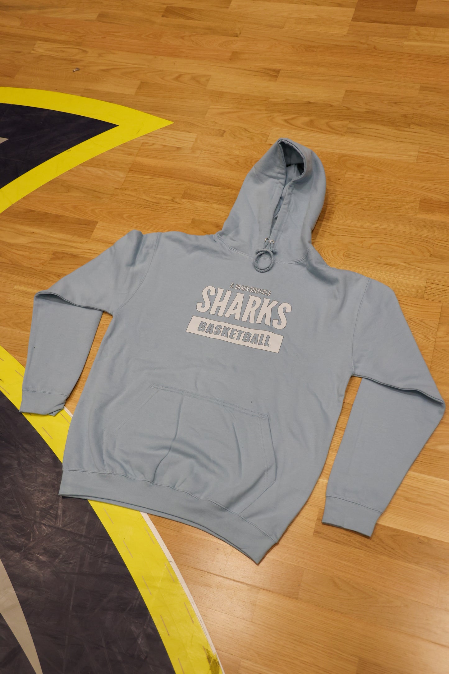 Sharks Banner Hoodie - Light Blue