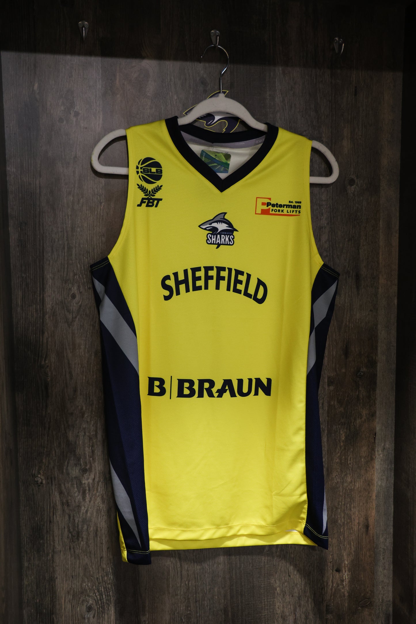 Sheffield Sharks Gold Away Jersey