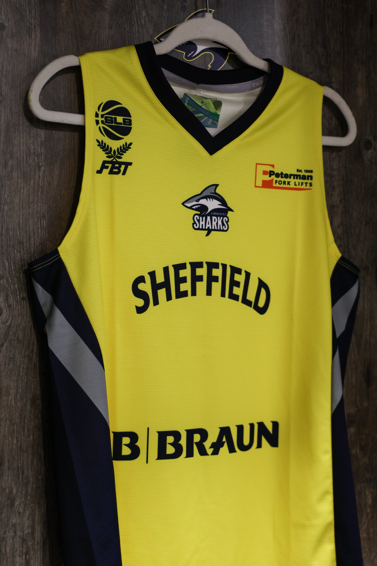 Sheffield Sharks Gold Away Jersey