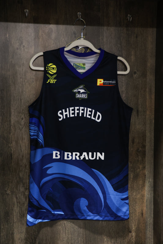 Sheffield Sharks Navy Home Jersey