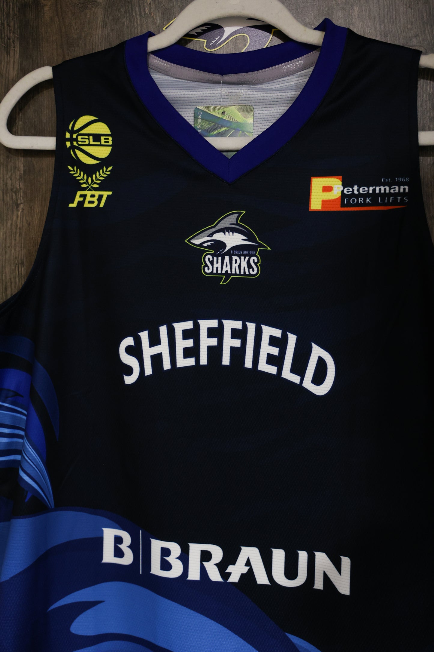 Sheffield Sharks Navy Home Jersey