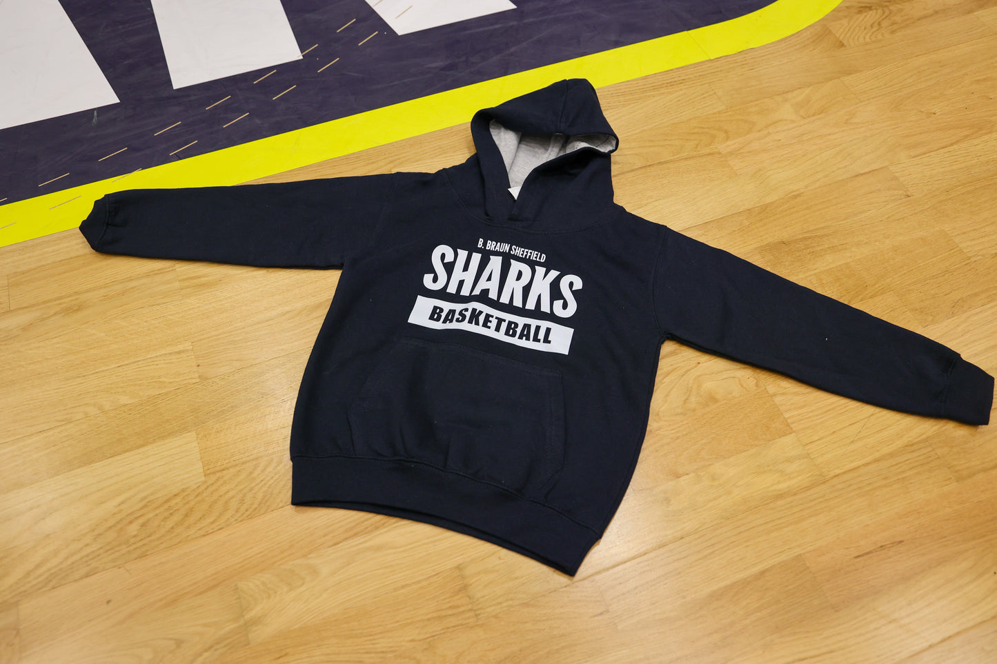 Sharks Banner Hoodie - Navy