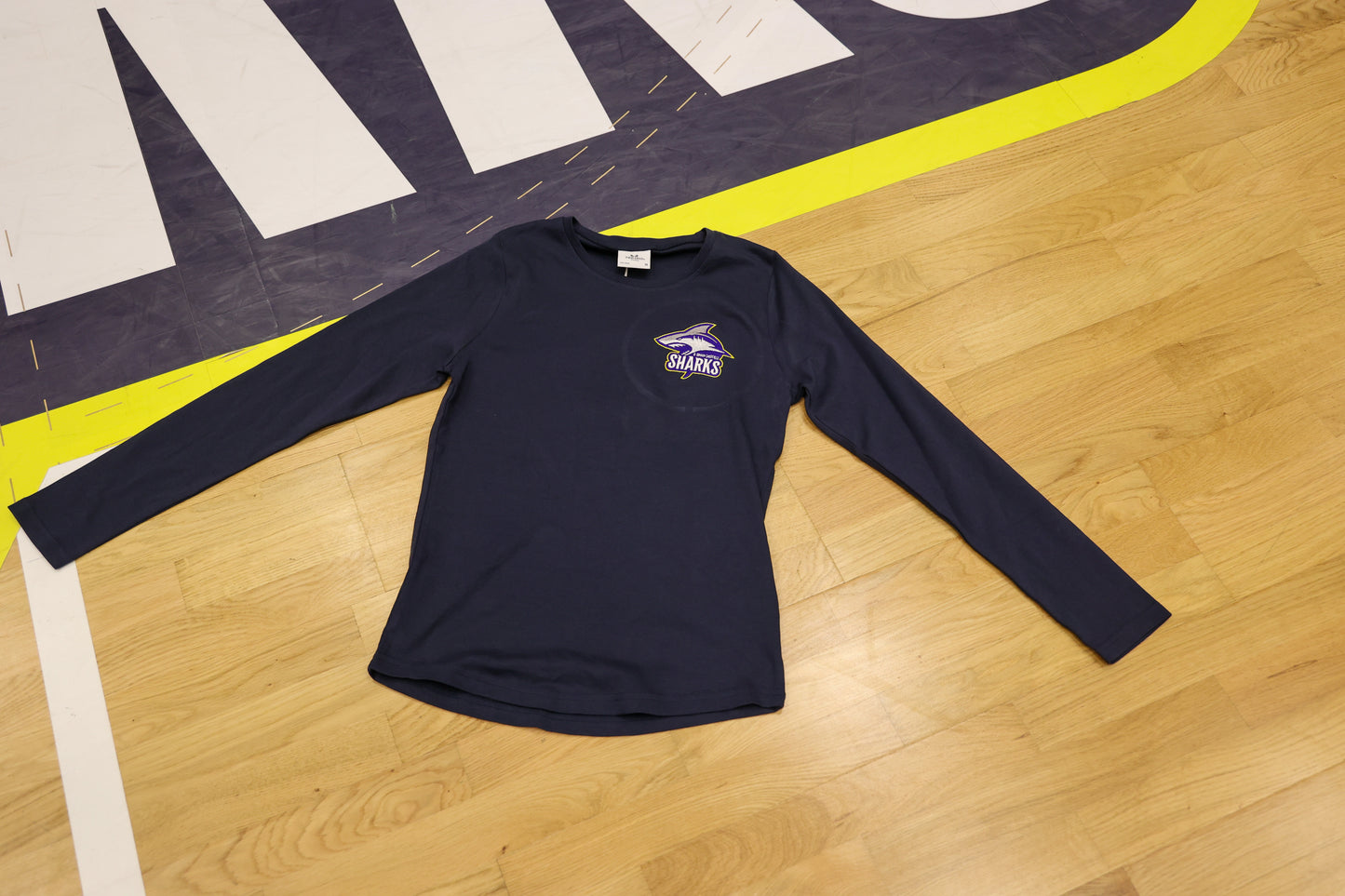 Sharks Long Sleeve Top - Ladies