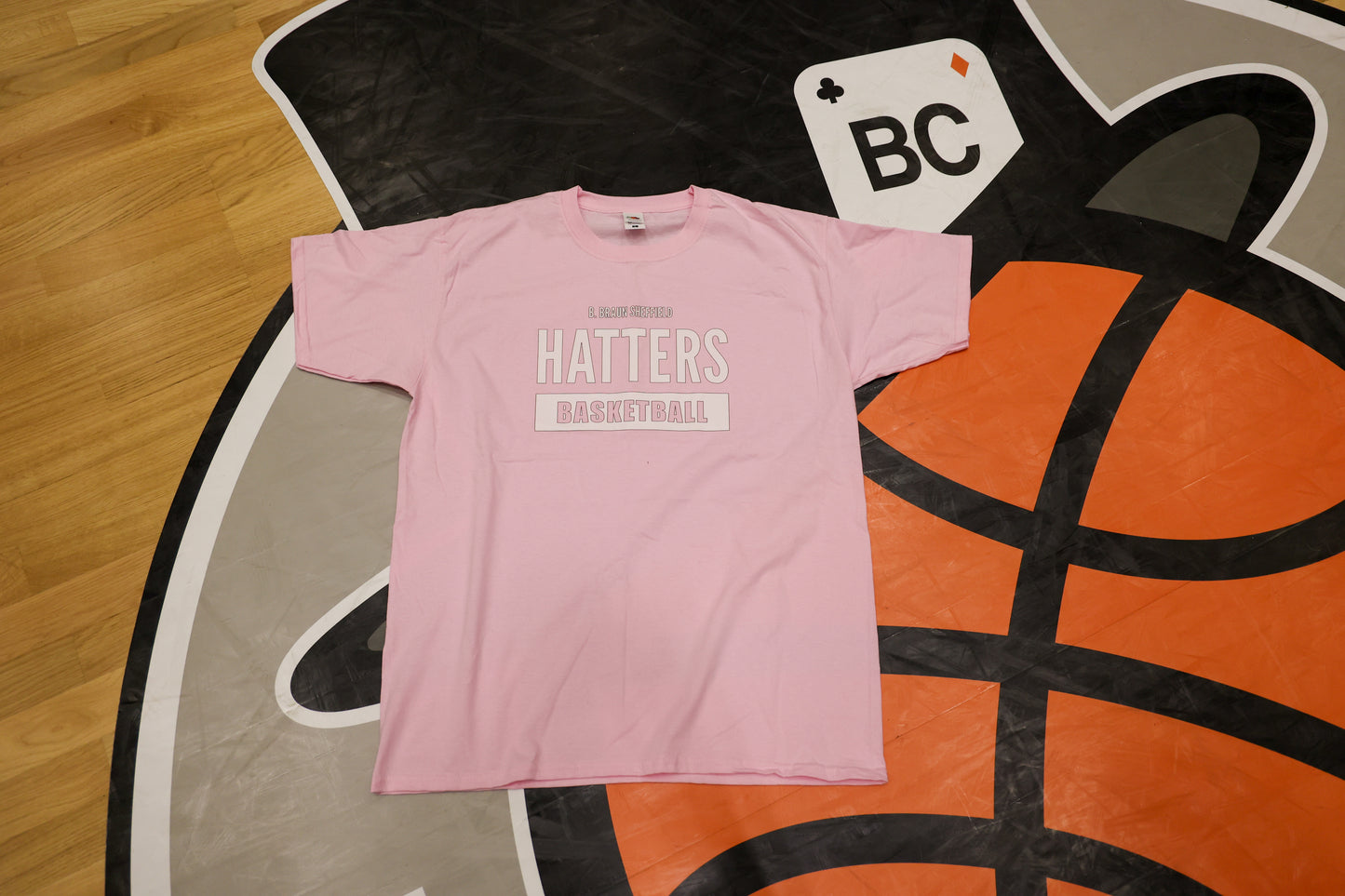 Hatters Banner T-Shirt - Pink