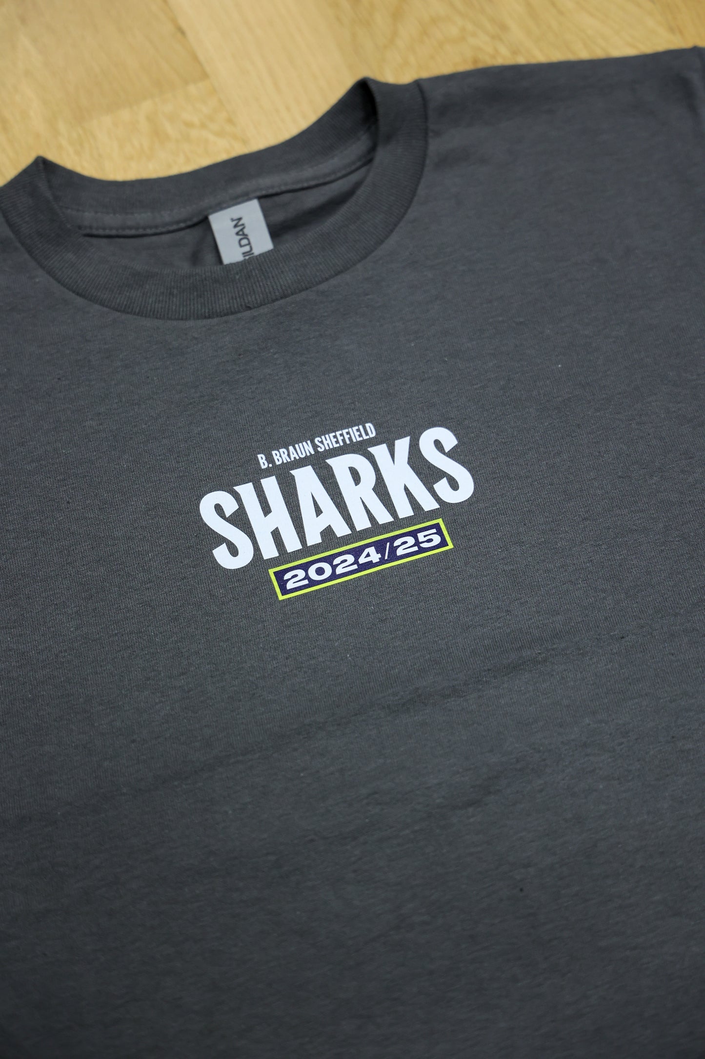 Sharks On Tour T-Shirt - Grey