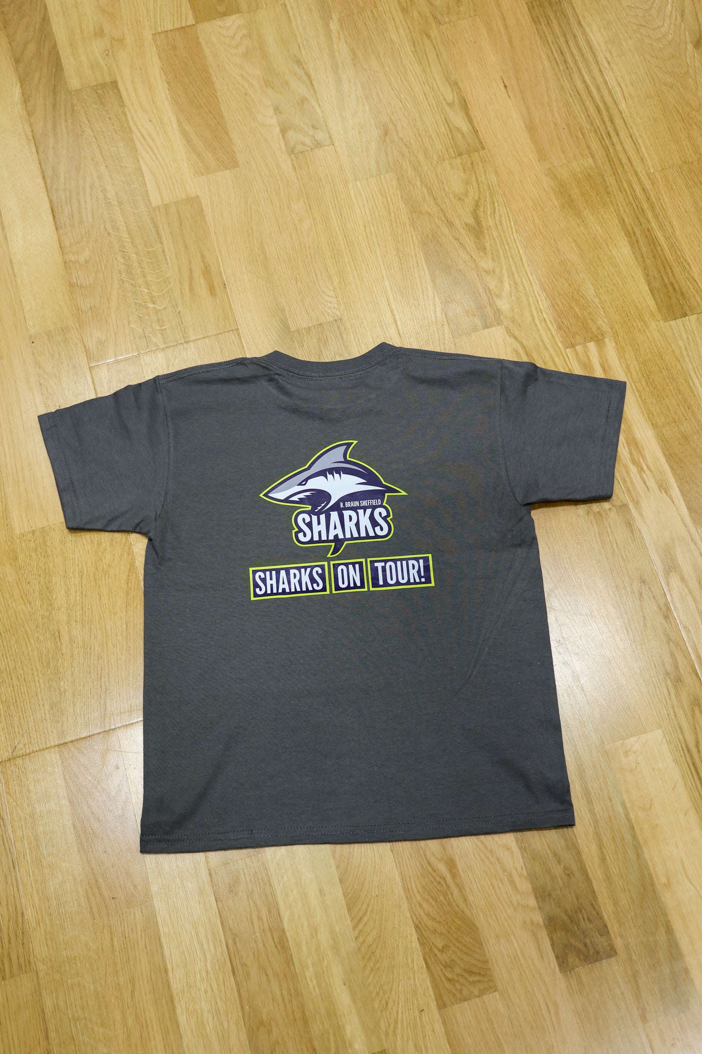 Sharks On Tour T-Shirt - Grey