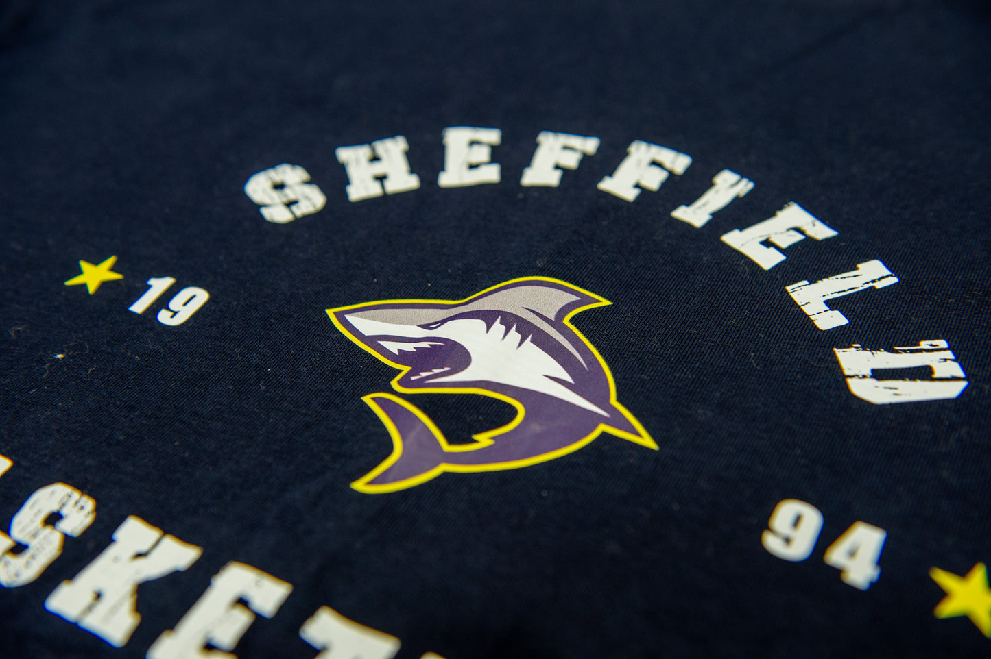 Sheffield Basketball Established Logo T-Shirt - Navy